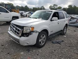 Ford salvage cars for sale: 2008 Ford Escape Limited