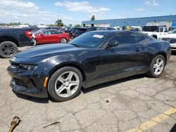 Salvage cars for sale at Woodhaven, MI auction: 2017 Chevrolet Camaro LT