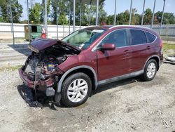 Salvage cars for sale at Spartanburg, SC auction: 2015 Honda CR-V EXL