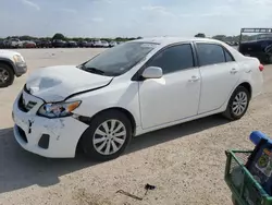 Salvage cars for sale at San Antonio, TX auction: 2013 Toyota Corolla Base