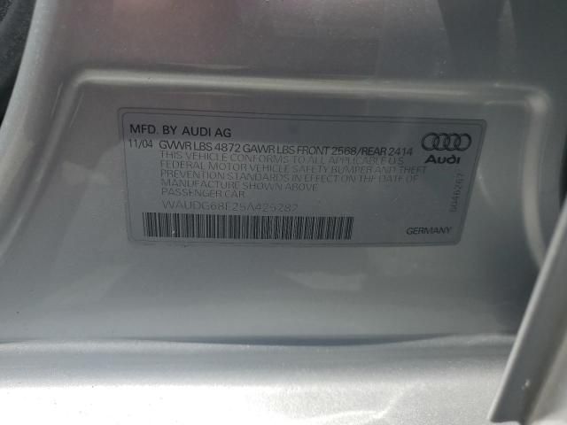 2005 Audi A4 3.2 Quattro