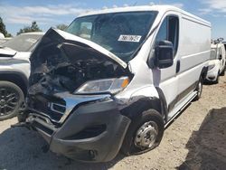 Salvage trucks for sale at Rancho Cucamonga, CA auction: 2023 Dodge RAM Promaster 2500 2500 Standard