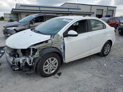 Salvage cars for sale at Earlington, KY auction: 2017 Chevrolet Sonic LS