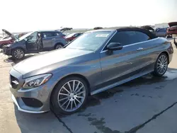 Mercedes-Benz salvage cars for sale: 2017 Mercedes-Benz C 43 4matic AMG