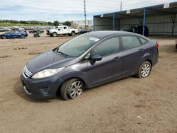 Salvage cars for sale at Colorado Springs, CO auction: 2012 Ford Fiesta SE