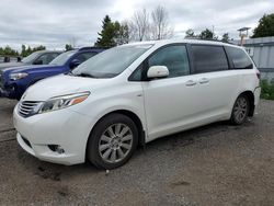 Toyota salvage cars for sale: 2016 Toyota Sienna XLE