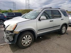 Salvage cars for sale at Littleton, CO auction: 2006 Honda CR-V EX