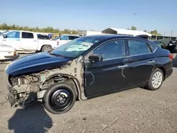 Salvage cars for sale at Fresno, CA auction: 2018 Nissan Sentra S