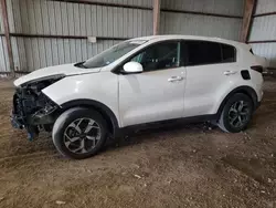 Salvage cars for sale at Houston, TX auction: 2021 KIA Sportage LX