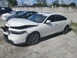 Honda salvage cars for sale: 2023 Honda Accord EX