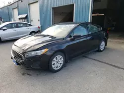 Salvage cars for sale at Anchorage, AK auction: 2020 Ford Fusion S