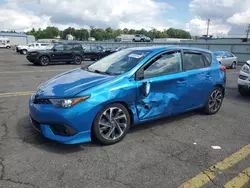 Salvage cars for sale at Pennsburg, PA auction: 2018 Toyota Corolla IM