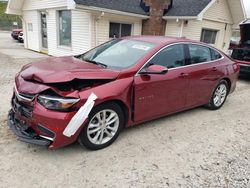 Chevrolet salvage cars for sale: 2017 Chevrolet Malibu LT