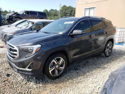 Salvage cars for sale at Ellenwood, GA auction: 2021 GMC Terrain SLT