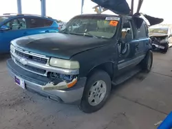 Chevrolet salvage cars for sale: 2003 Chevrolet Tahoe C1500