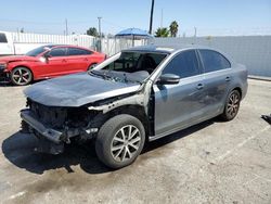 Salvage cars for sale at Van Nuys, CA auction: 2017 Volkswagen Jetta SE