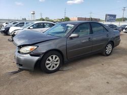 Salvage cars for sale at Chicago Heights, IL auction: 2004 Toyota Camry LE