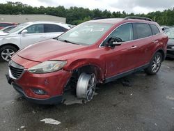 Salvage cars for sale at Exeter, RI auction: 2014 Mazda CX-9 Grand Touring