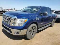 Nissan salvage cars for sale: 2017 Nissan Titan SV