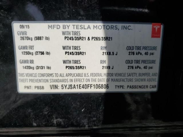 2015 Tesla Model S