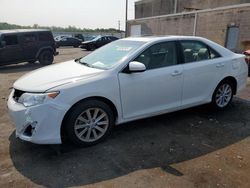 Salvage cars for sale at Fredericksburg, VA auction: 2012 Toyota Camry Base