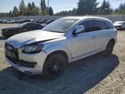 Salvage cars for sale at Graham, WA auction: 2011 Audi Q7 Premium Plus