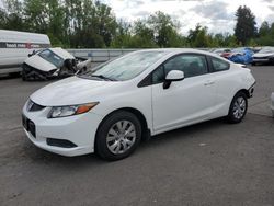 2012 Honda Civic LX en venta en Portland, OR