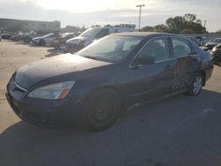 Salvage cars for sale at Wilmer, TX auction: 2007 Honda Accord LX