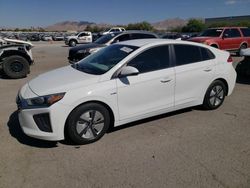 Salvage cars for sale at Las Vegas, NV auction: 2020 Hyundai Ioniq Blue