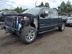 Salvage cars for sale from Copart Denver, CO: 2015 GMC Sierra K1500 SLT