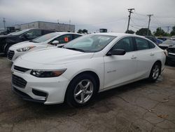 Salvage cars for sale at Chicago Heights, IL auction: 2018 Chevrolet Malibu LS