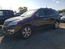 Salvage cars for sale from Copart Lansing, MI: 2015 Chevrolet Traverse LTZ