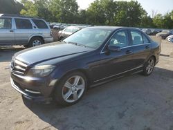 Salvage cars for sale at Marlboro, NY auction: 2011 Mercedes-Benz C300