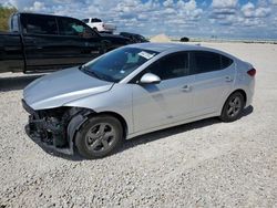 Salvage cars for sale at Taylor, TX auction: 2017 Hyundai Elantra ECO