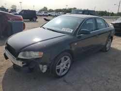 Salvage cars for sale at Indianapolis, IN auction: 2007 Audi A4 2.0T Quattro