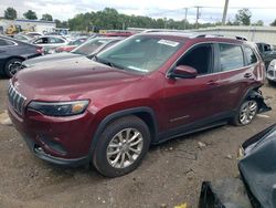 Jeep salvage cars for sale: 2019 Jeep Cherokee Latitude