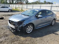 Toyota salvage cars for sale: 2020 Toyota Corolla LE