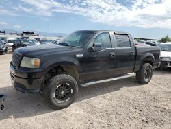 Ford salvage cars for sale: 2007 Ford F150 Supercrew