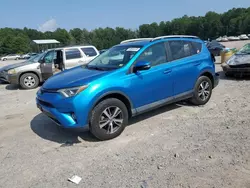 Salvage cars for sale at Charles City, VA auction: 2016 Toyota Rav4 XLE