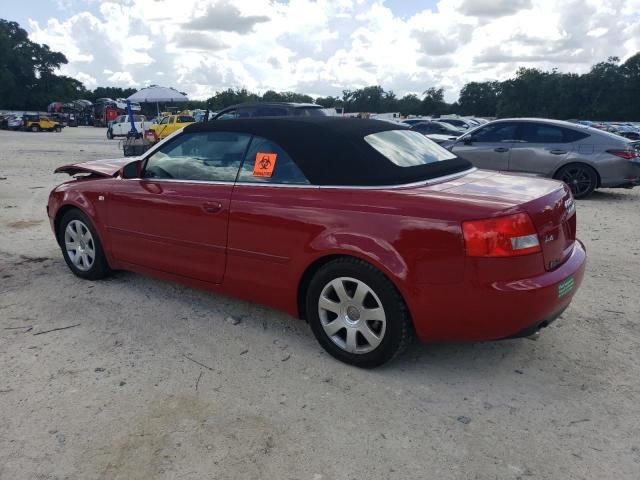 2003 Audi A4 3.0 Cabriolet