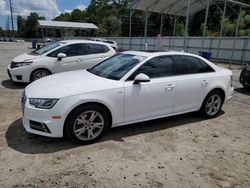 Salvage cars for sale at Savannah, GA auction: 2018 Audi A4 Premium