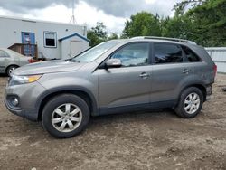 Salvage cars for sale from Copart Lyman, ME: 2012 KIA Sorento Base