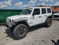 Jeep Wrangler salvage cars for sale: 2018 Jeep Wrangler Unlimited Rubicon