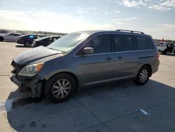 Salvage cars for sale at Grand Prairie, TX auction: 2008 Honda Odyssey EXL