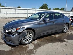 Salvage cars for sale at Littleton, CO auction: 2017 Infiniti Q50 Base