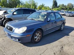 Salvage cars for sale at Portland, OR auction: 2005 Hyundai Sonata GLS