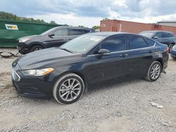 Salvage cars for sale from Copart Hueytown, AL: 2017 Ford Fusion SE