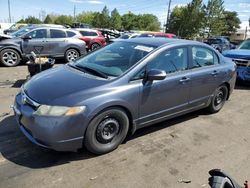 Salvage cars for sale at Denver, CO auction: 2006 Honda Civic Hybrid