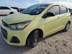 Chevrolet salvage cars for sale: 2017 Chevrolet Spark LS