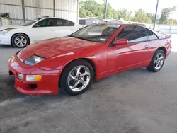 Salvage cars for sale at Cartersville, GA auction: 1990 Nissan 300ZX